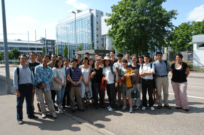 瑞士中国学人参观德国勃林格殷格翰(Boehringer Ingelheim)制药公司